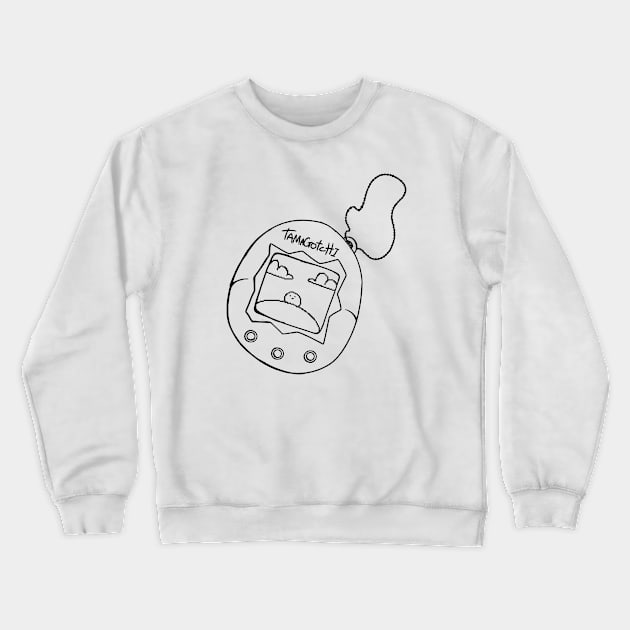 Tamagotchi Crewneck Sweatshirt by Eden Paints